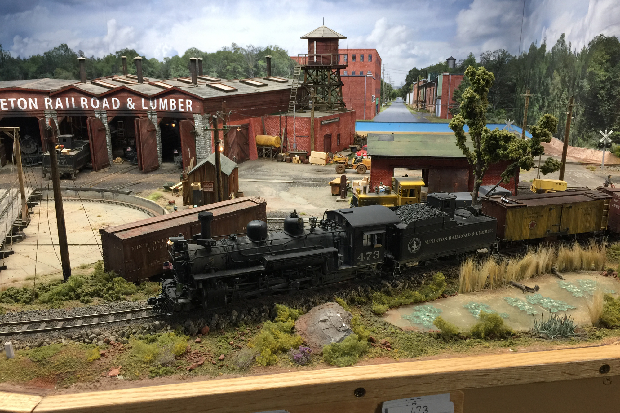 Minieton Railroad & Lumber Company locomotive 473.